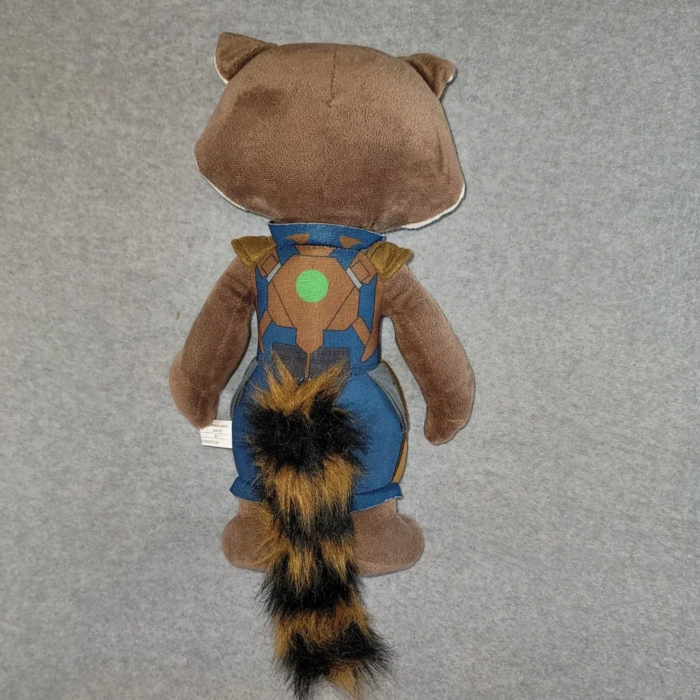 Marvel Guardians of the Galaxy Rocket Raccoon Plush Just Play 16 inch Stuffed